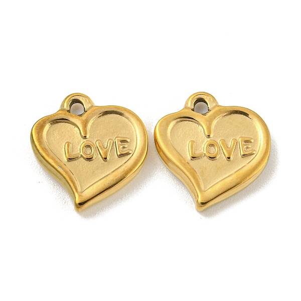 Valentine's Day 304 Stainless Steel Charms