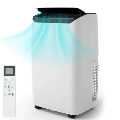 Garvee Portable Air Conditioner 14000 BTU, 3-in-1 AC Dehumidifier Fan, Cools Up to 750 Sq Ft, Remote Control, 24H Timer, Smar...