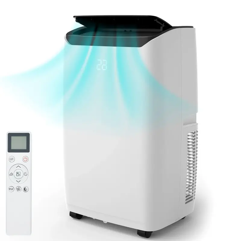 Garvee Portable Air Conditioner 14000 BTU, 3-in-1 AC Dehumidifier Fan, Cools Up to 750 Sq Ft, Remote Control, 24H Timer, Smar...