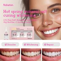 Nobaton 1.5% Powdered Salt Whitening Toothpaste  24h Fresh Breath + Enamel Repair  Gum Health & Stain Eraser for Yellow Teeth...
