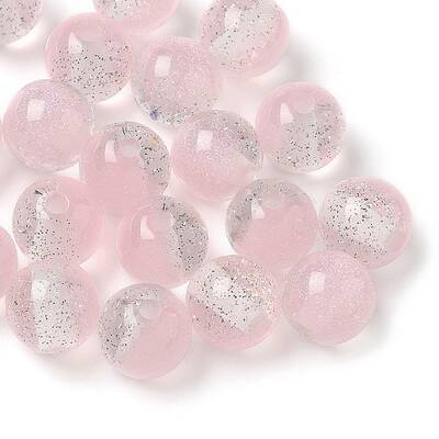 Two Tone Resin Beads