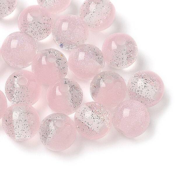 Two Tone Resin Beads