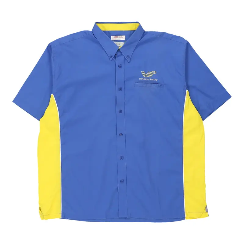 Vantage Racing, Aston Martin Gamegear Short Sleeve Shirt - 3XL Blue Cotton