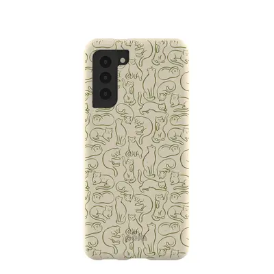 London Fog Say Meow Samsung Galaxy S21 Case