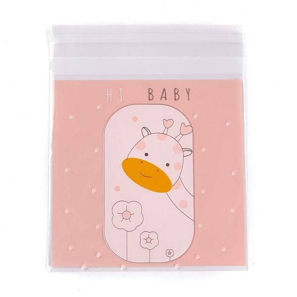 Rectangle OPP Self-Adhesive Cookie Bags