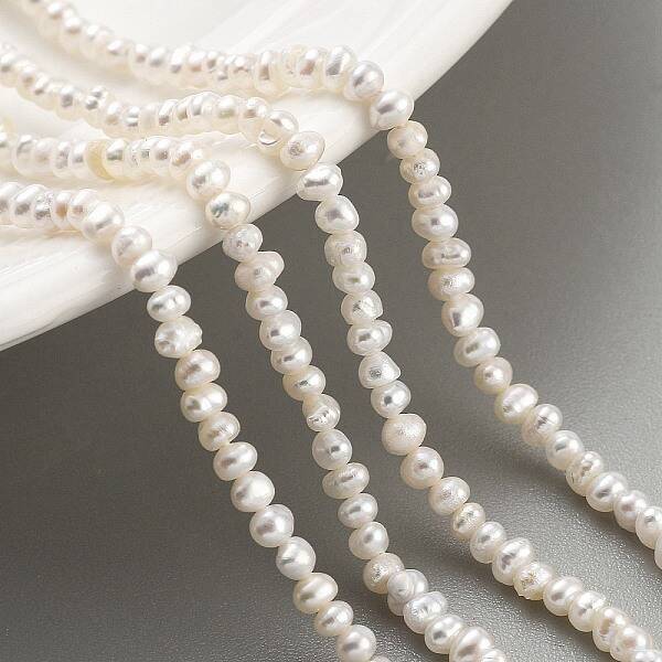 Natural Cultured Freshwater Pearl Beads Strands
