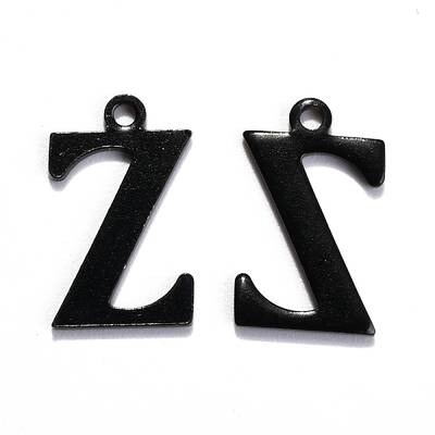 304 Stainless Steel Alphabet Charms