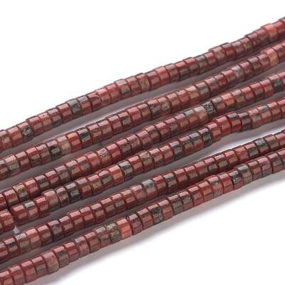 Natural Sesame Jasper Beads Strands