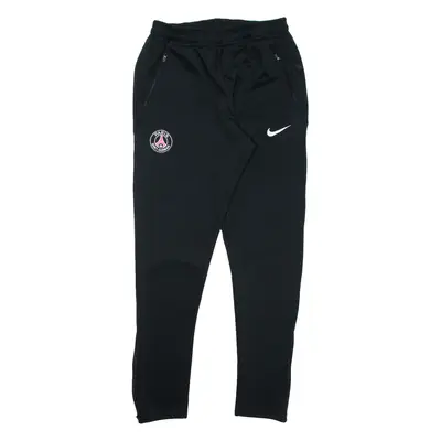 NIKE Womens Track Pants Black Tapered XL W27 L31