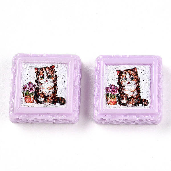 Opaque Resin Decoden Cabochons