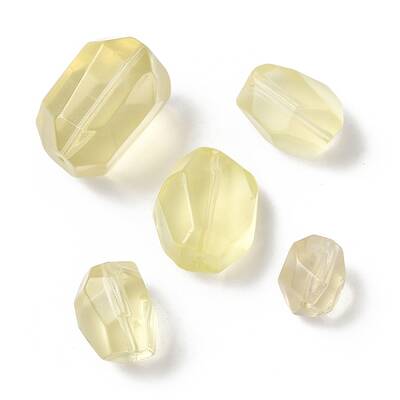 Natural Lemon Quartz Beads
