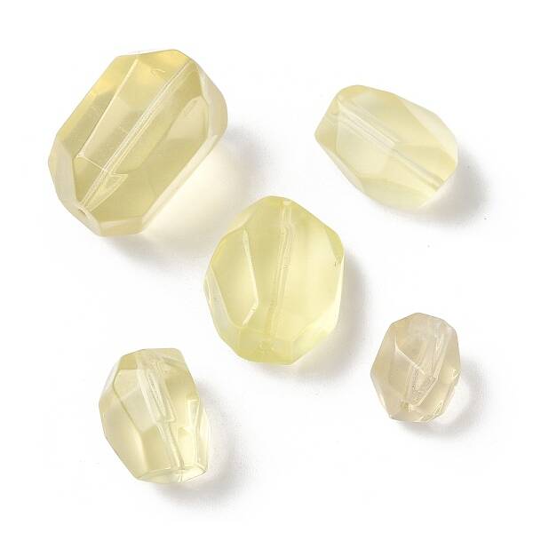 Natural Lemon Quartz Beads
