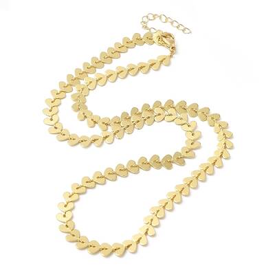 Brass Cobs Chain Necklaces for Women