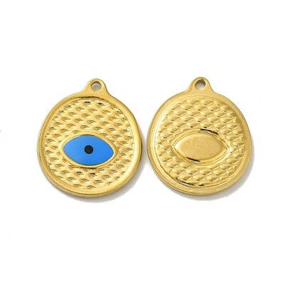 Ion Plating(IP) 304 Stainless Steel Enamel Pendants