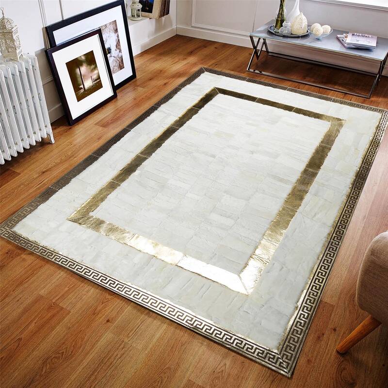 Colorful Natural Sheepskin Rug