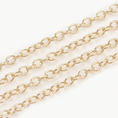 3.28 Feet Brass Cable Chains