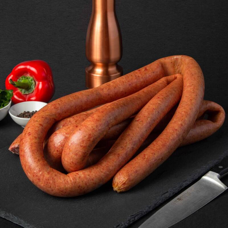 BlackboxMeats Smoked Rope Kielbasa Sausages, 1lb Pack  Kielbasa is the Polish word for sausage. This sausage is known for i...