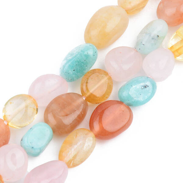 Natural Mixed Gemstone Beads Strands
