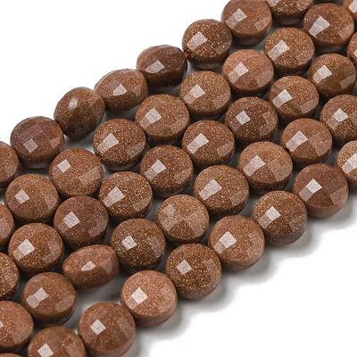 Synthetic Goldstone Beads Strands