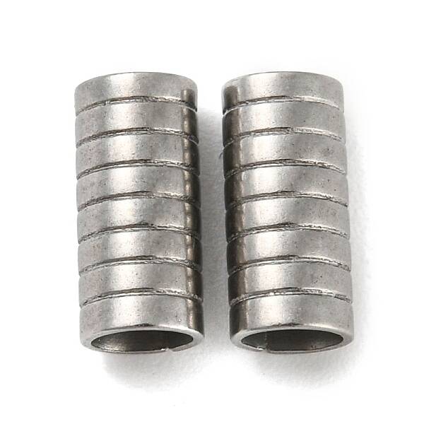 Non-Tarnish 201 Stainless Steel Tube Beads