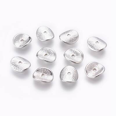 Tibetan Style Wavy Spacer Beads