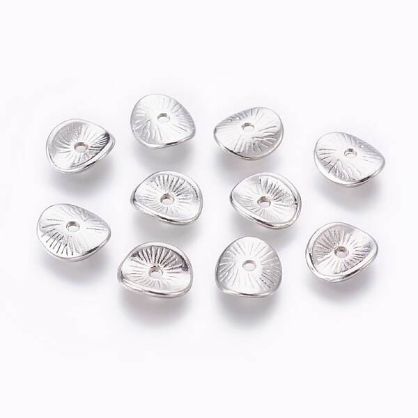 Tibetan Style Wavy Spacer Beads