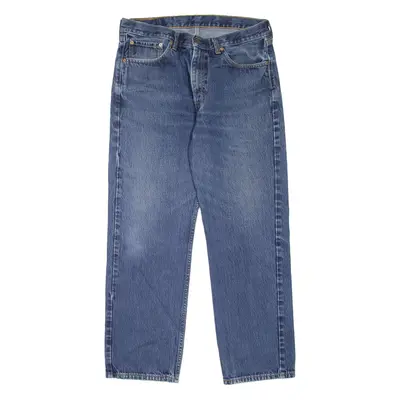 LEVI'S 751 Jeans Mens Blue Regular Straight Stone Wash W36 L30