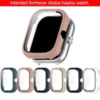 Smart Watch Screen Protective Case, Ultra-thin Tempered Glass Full Coverage Protective Shell, Wearable Accessories for Honor ...