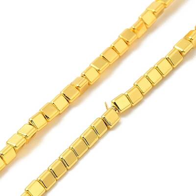 Synthetic Non-magnetic Hematite Beads Strands
