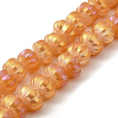 Rainbow Plated Electroplate Glass Beads