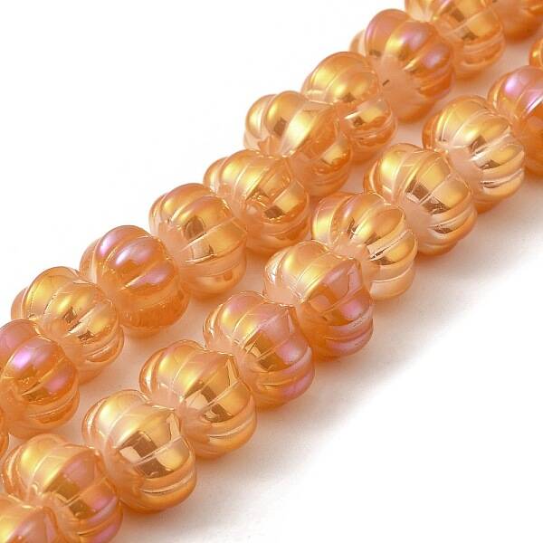Rainbow Plated Electroplate Glass Beads