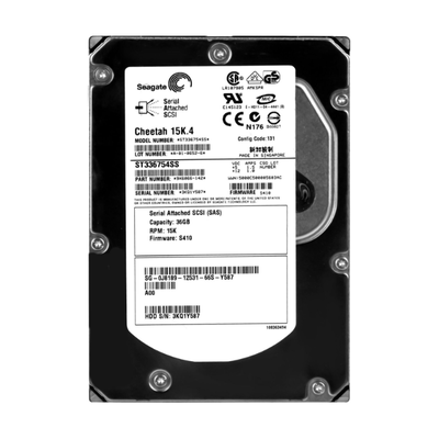 0J8189 Dell 36GB 3Gb/s SAS 15000 3.5-inch 8MB Hard Drive