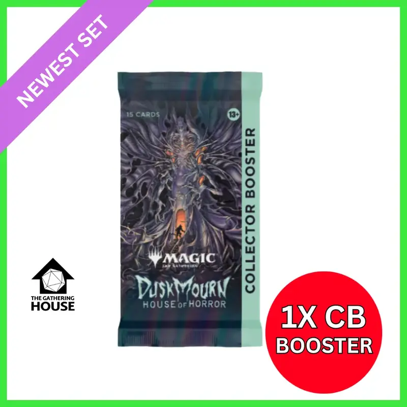 1x - 3x - 6x Duskmourn - Collector Booster Pack - (DSK) MTG - Magic the Gathering (PRESALE for 9/20)
