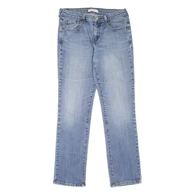 LEVI'S 505 Womens Jeans Blue Regular Straight Stone Wash W30 L30
