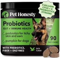 Pet Honesty Probiotics for Dogs, Pet Digestive Relief with Prebiotics, Fiber, & Digestive Enzymes - Promotes Gut & Immune Hea...