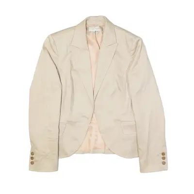 ZARA Blazer Jacket Beige Womens XS