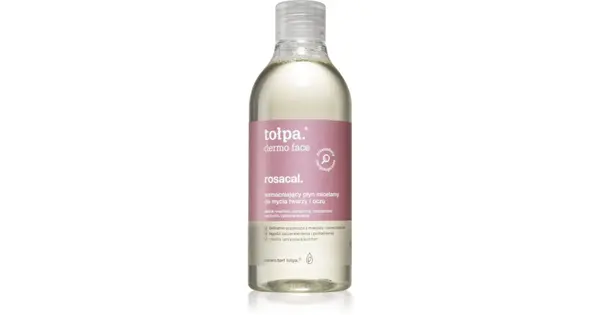 Tołpa Dermo Rosacal micellar cleansing lotion for face and eyes 400 ml