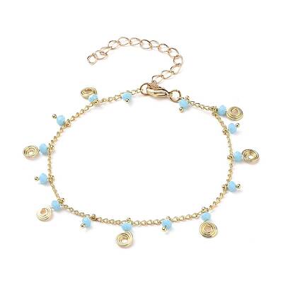Brass Vortex Charm Bracelets