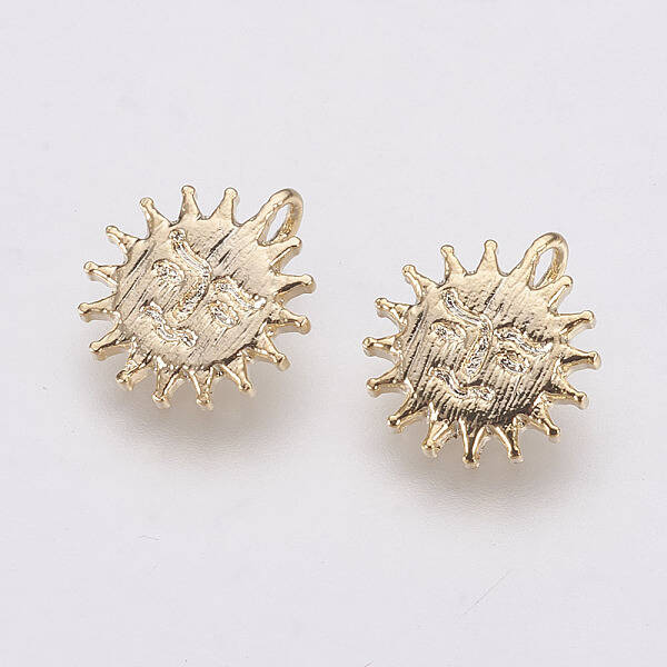 Long-Lasting Plated Brass Charms