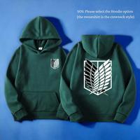 Attack On Titan Anime Eren Yeager Pullover Streetwear For Men And Women Harajuku Shingeki No Kyojin Hoodies T-shirts, Sweater...