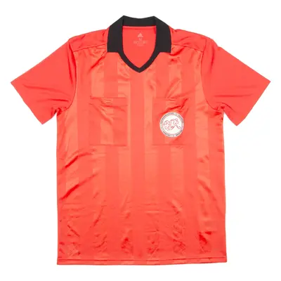 ADIDAS Referee Mens Football Shirt Jersey Pink V-Neck M