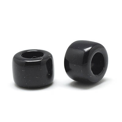 Opaque Acrylic European Beads