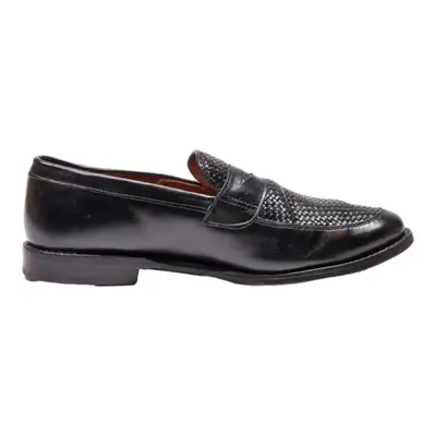 ALLEN EDMONDS Loafer Shoes Black Leather Mens UK 10.5