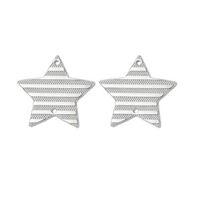 Non-Tarnish 304 Stainless Steel Connector Charms