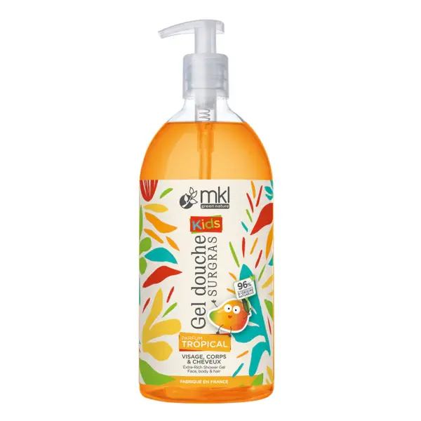 MKL Green Nature - Children - Shower Gel Surgras Tropical Scent 1L