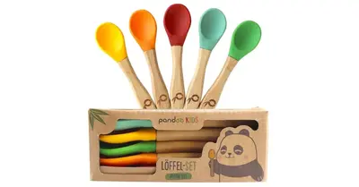 Pandoo Bamboo Spoon Set 5-piece children's spoon