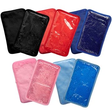 150 Customized Plush Gel Beads Hot Cold Pack Rectangle - Dual ...