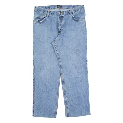 LEE Brooklyn Comfort Mens Jeans Blue Regular Straight W36 L30