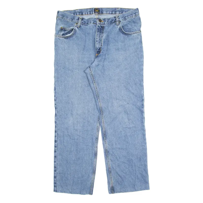 LEE Brooklyn Comfort Mens Jeans Blue Regular Straight W36 L30