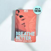Breathe Better CULT Nasal Strips - 30 Nasal Strips for Sleep, Meditation, Breathwork, Fitness, Focus and More Skincare Comfor...